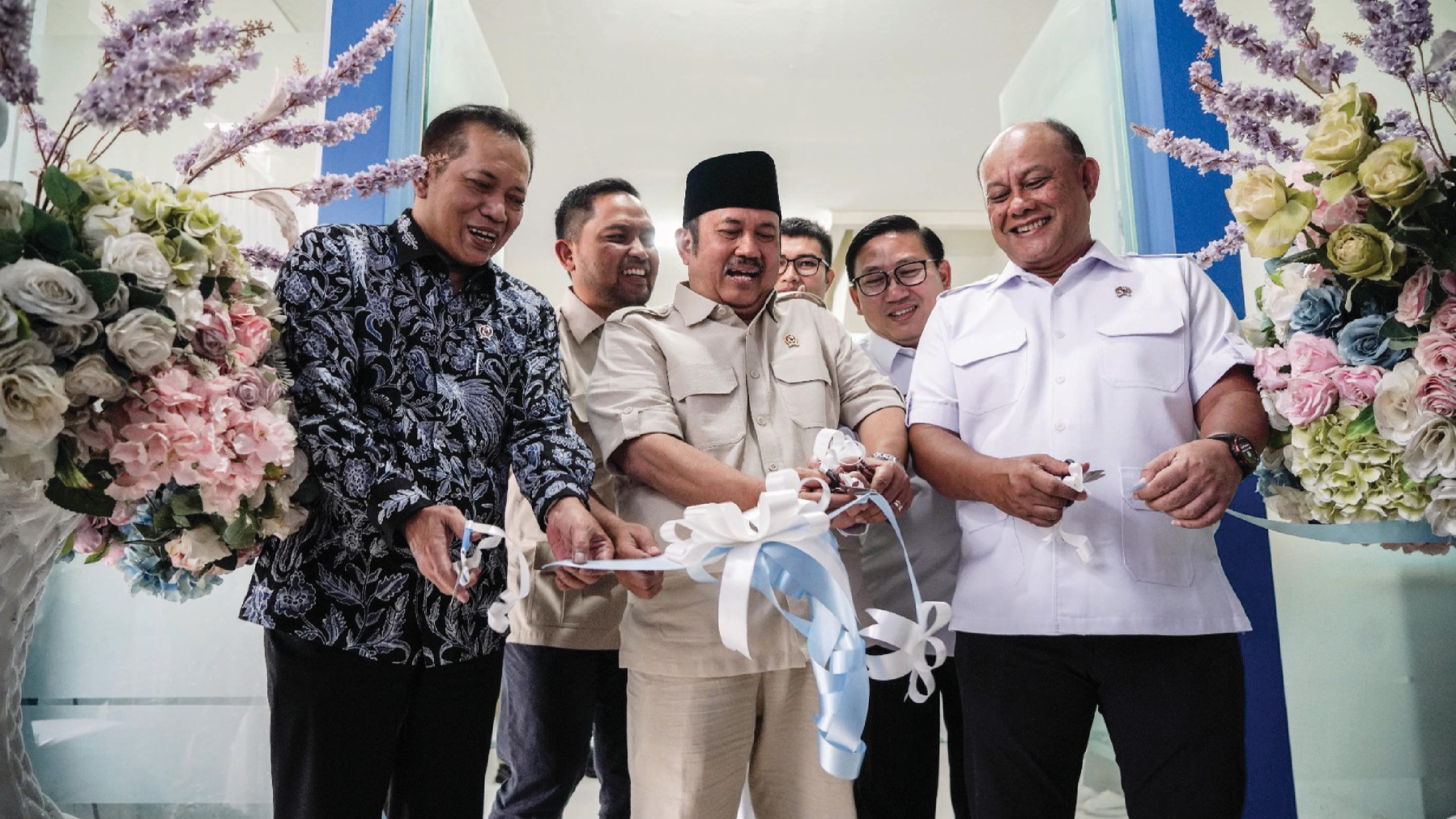 Susu Menu Favorit MBG! Kepala BGN Sabang Launching Rumah Susu