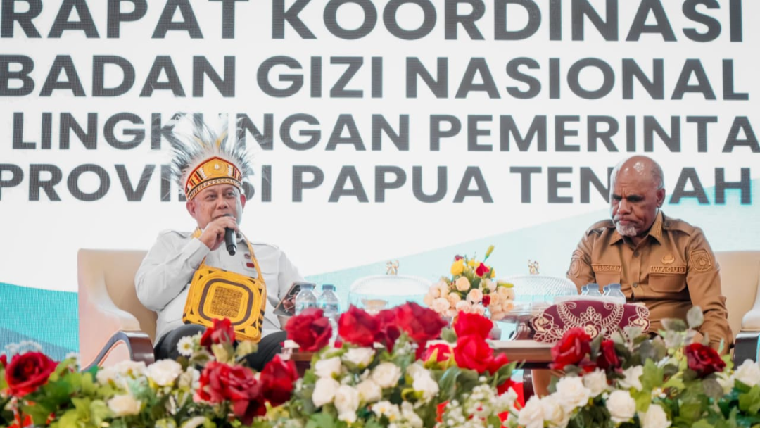Kepala Badan Gizi Nasional Sabang Gencarkan Program Makan Bergizi Gratis di Papua Tengah, Prioritaskan Kearifan Lokal
