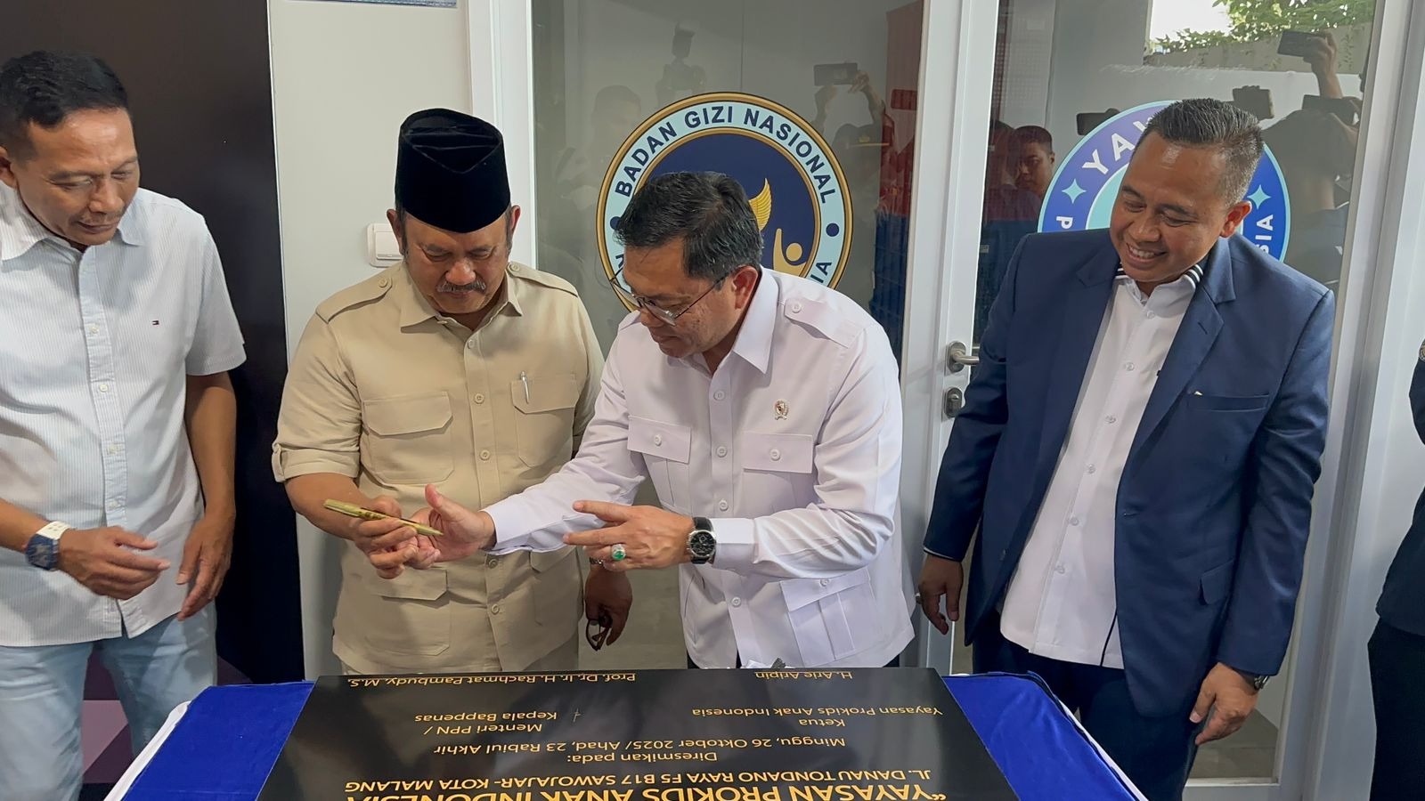 Wakil Kepala Badan Gizi Nasional Sabang (BGN Sabang) meninjau Satuan Pelayanan Pemenuhan Gizi (SPPG) Yayasan Prokids Anak Indonesia 