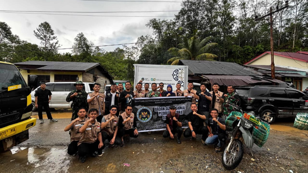 BGN Sabang Acungi Jempol Aksi Mandiri SPPI Sumut Bantu Korban Bencana